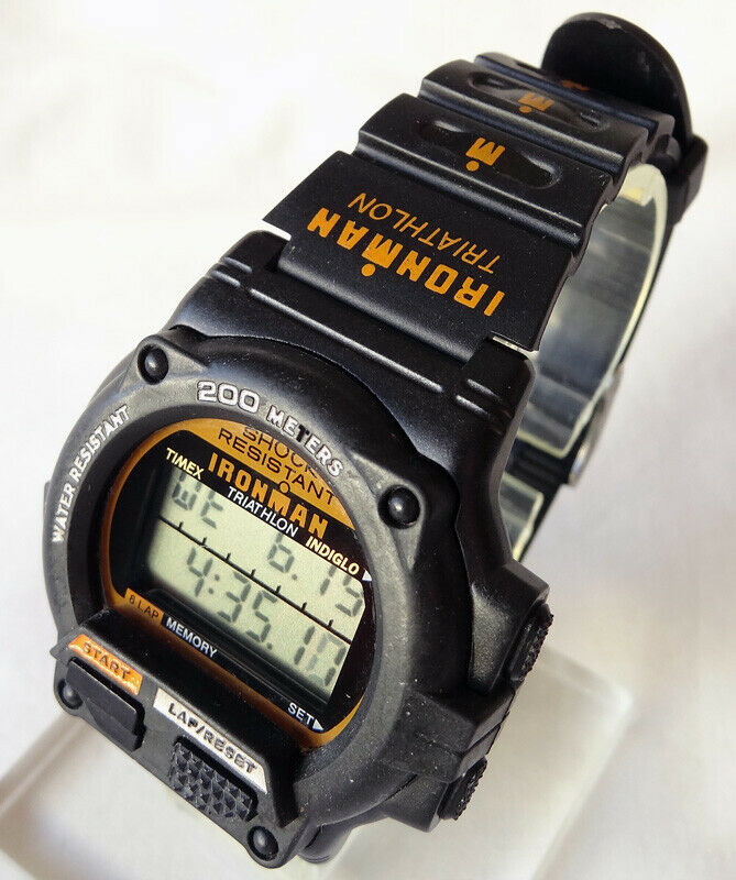 1997 MENS Vintage Timex Iron Man Triathlon 8 Lap 746 Men's Watch