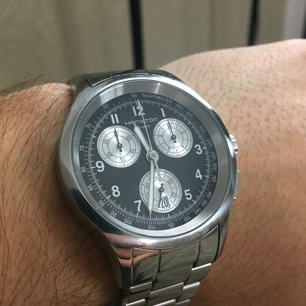 HAMILTON Khaki Chronograph Quartz, 40mm Stainless steel Men's
