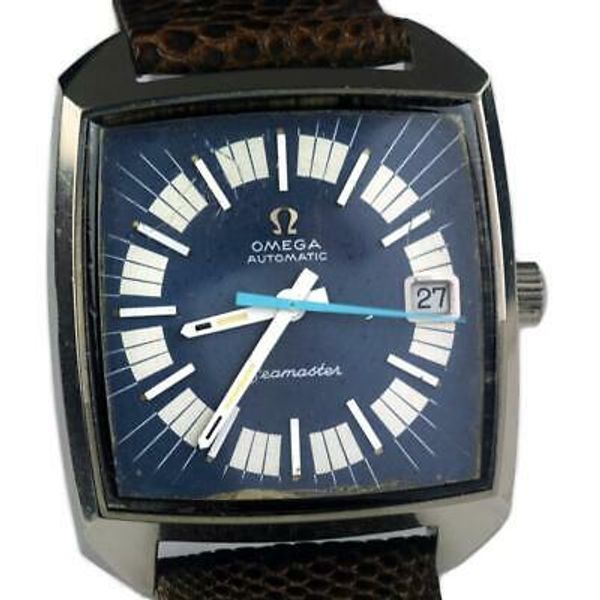 Vintage Omega Seamaster Compressor Ref. 166.042 Racing Dial Automatic ...