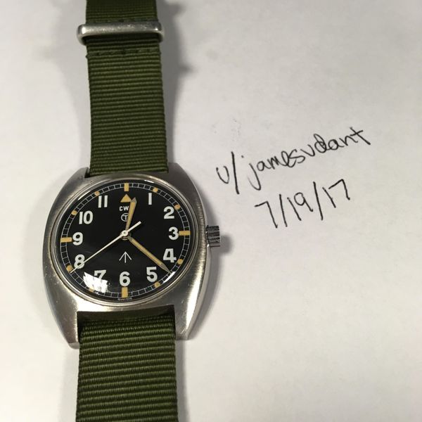 [CWC] 1976 W10, Original Tritium Dial | WatchCharts
