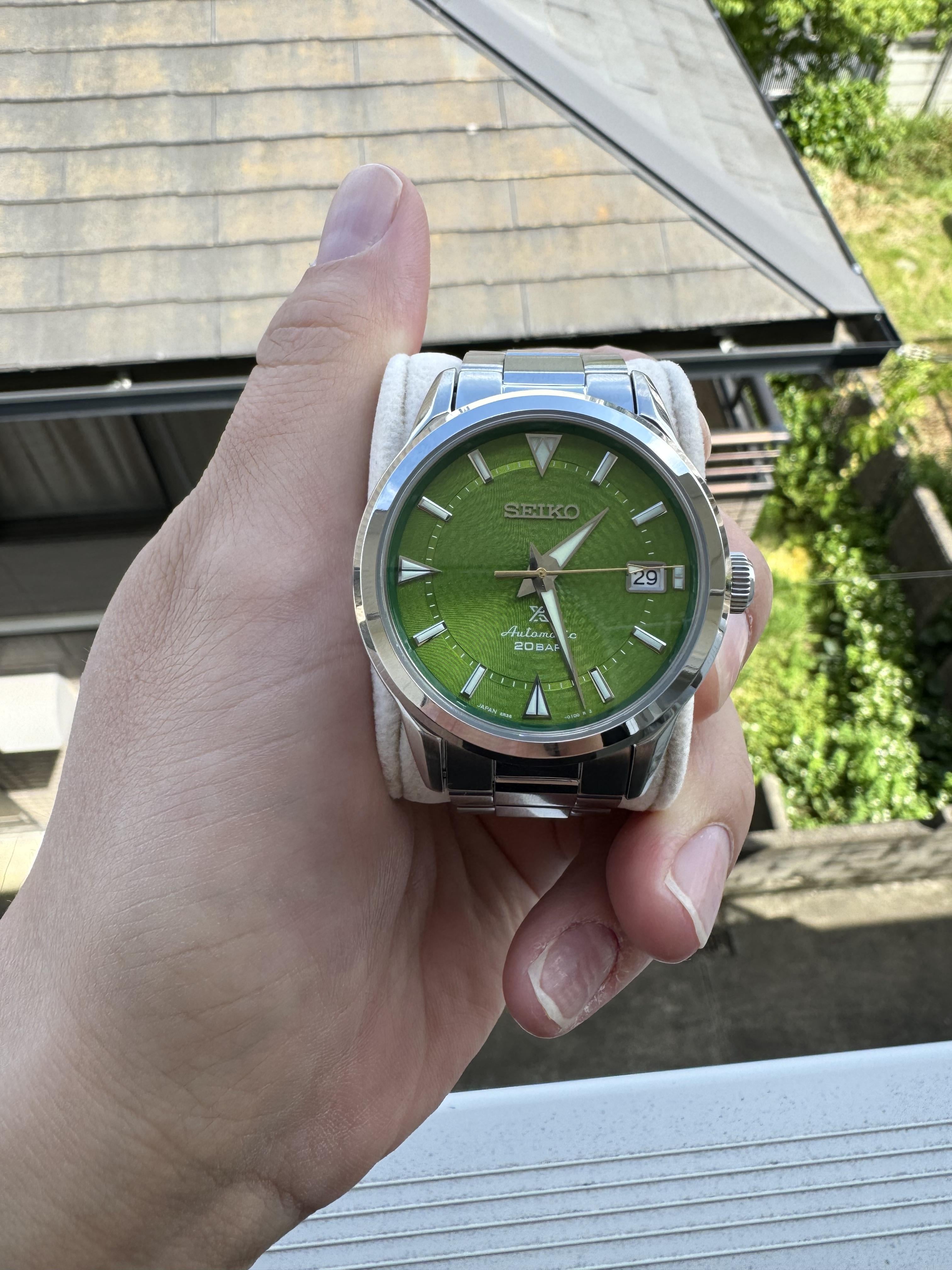 WTS] Seiko Alpinist Bamboo Grove Thailand Forest SPB435J - $900