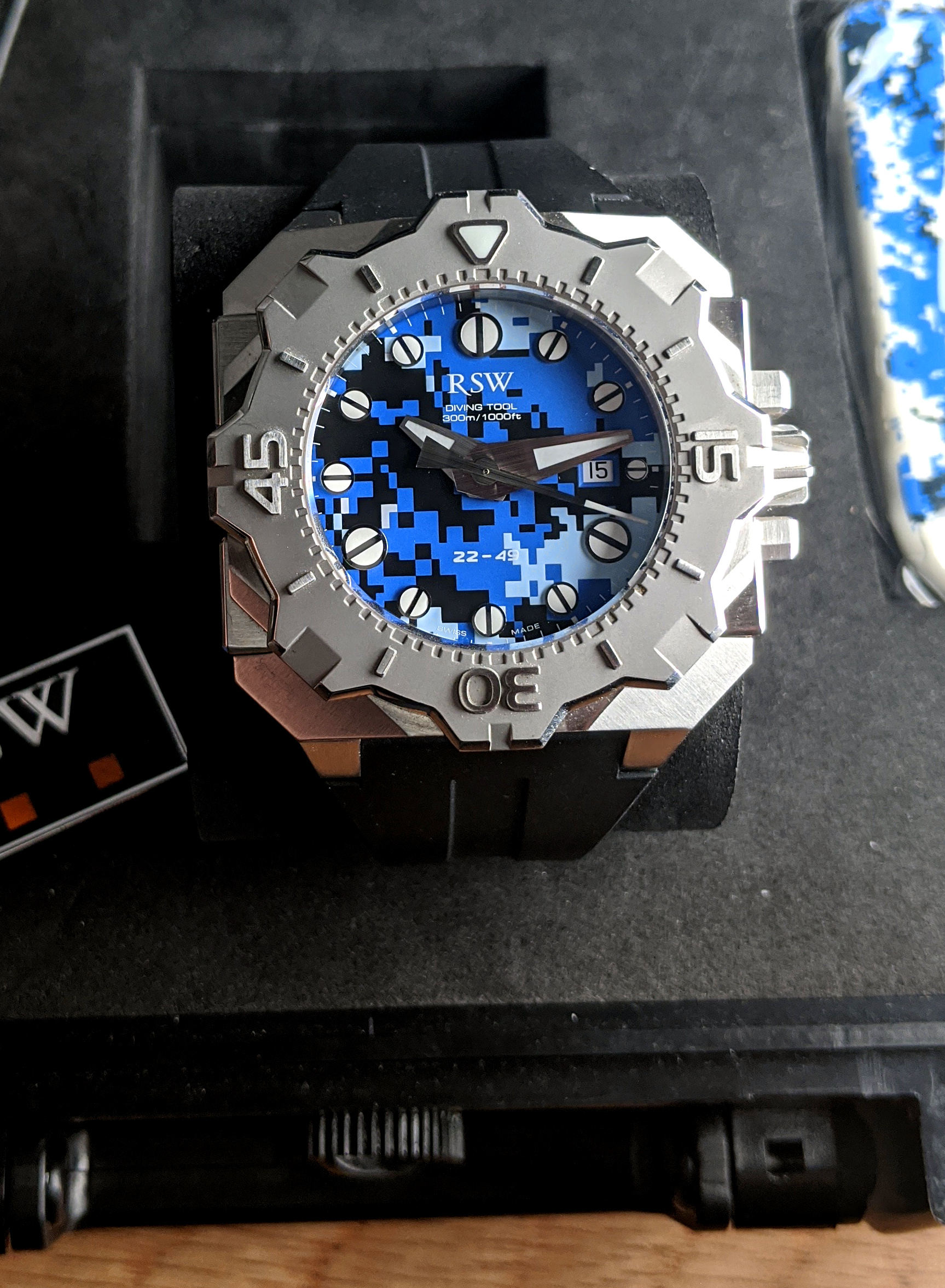 WTS] RSW Diving Tool 7050 automatic watch - 49mm - Limited Edition of 49 -  Excellent Condition - PRICE REDUCED | WatchCharts Marketplace