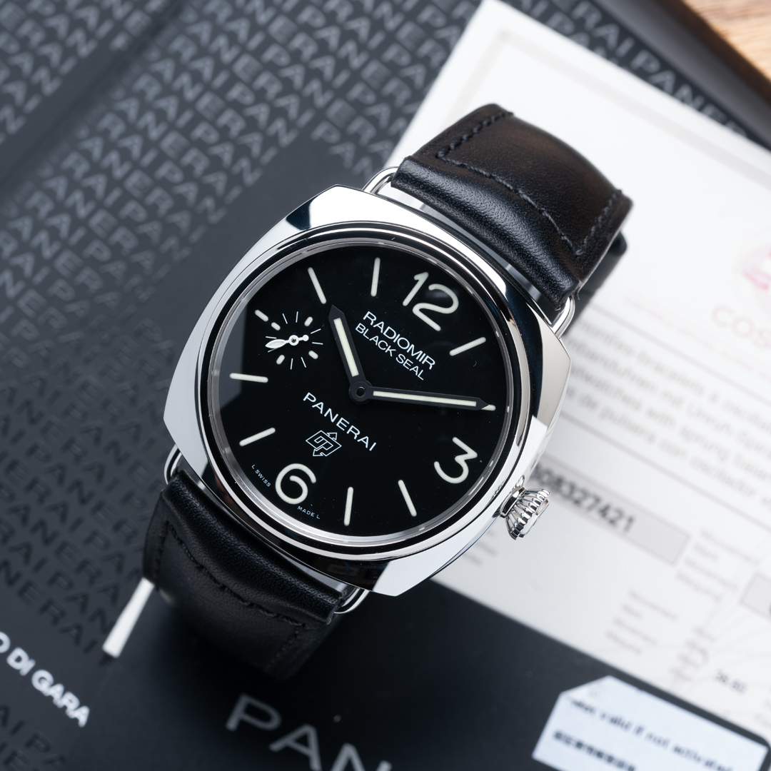 WTS 2017 Panerai Radiomir Black Seal PAM00380 with Box Papers