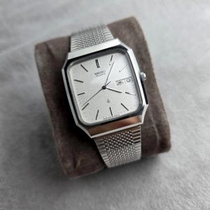 Seiko Dolce 7731 5150 February 1985 Tungsten Carbide Case