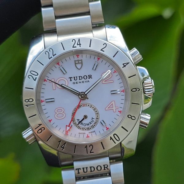 TUDOR AERONAUT GMT 20200 WHITE DIAL WATCH ONLY | WatchCharts Marketplace
