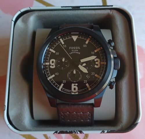 Fossil discount latitude watch