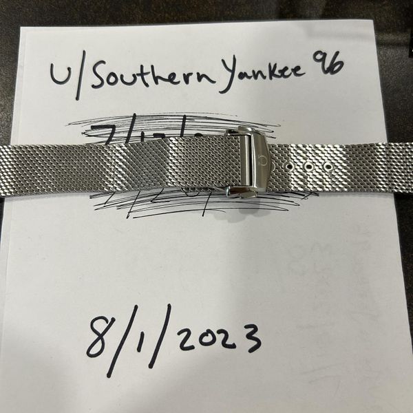 [WTS] MINT Omega Mesh Bracelet 20mm + deployant clasp WatchCharts