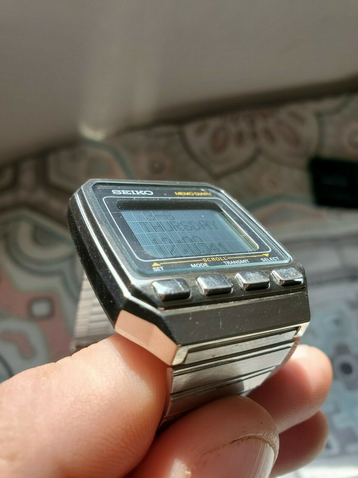 Seiko Memo Diary UW02-0010 With Keyboard Digital Watch