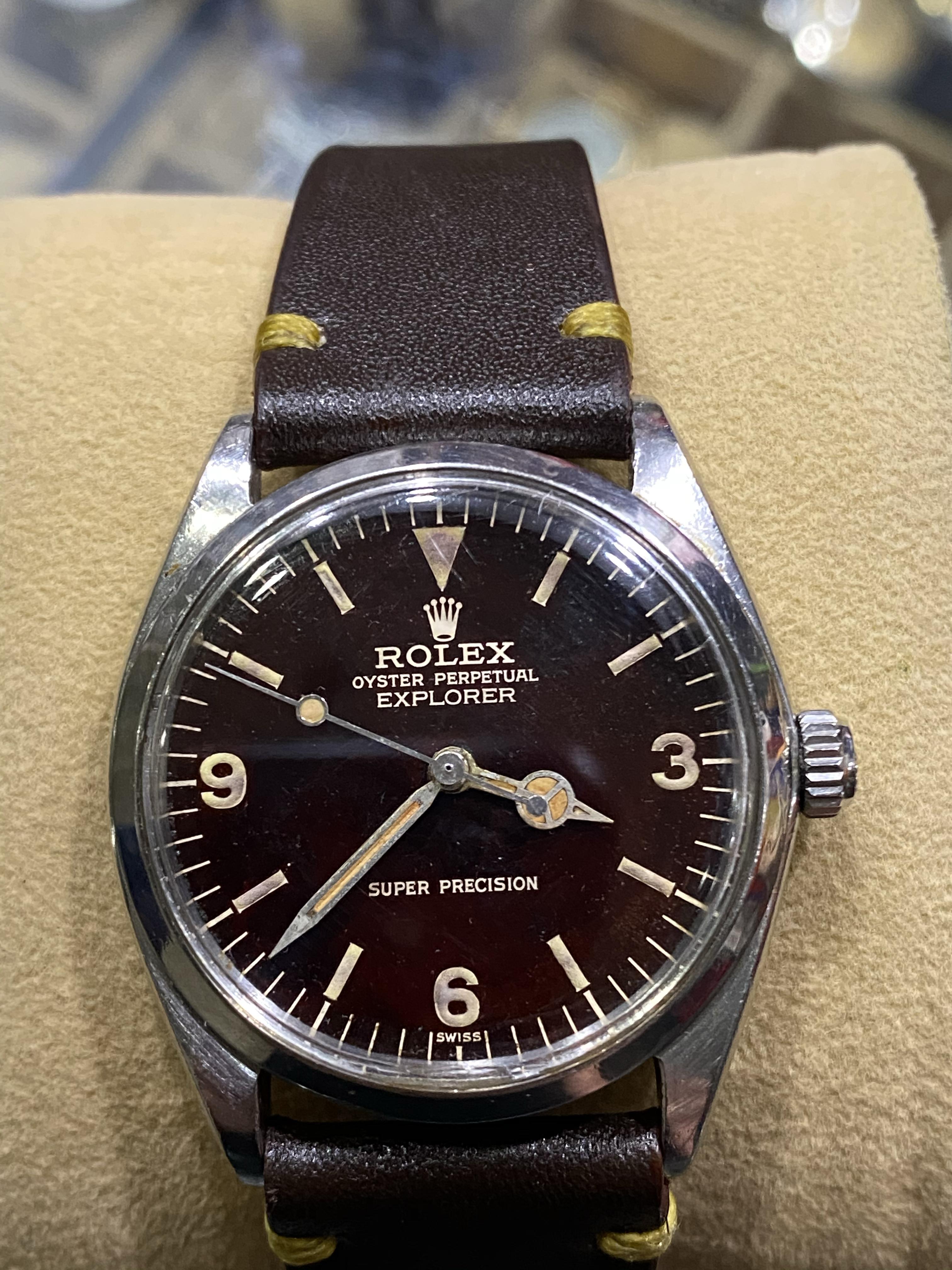 FS 1962 Rolex Explorer Ref. 5500 WatchCharts Marketplace