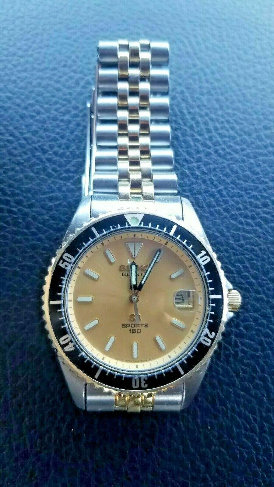 seiko quartz sq sports 150