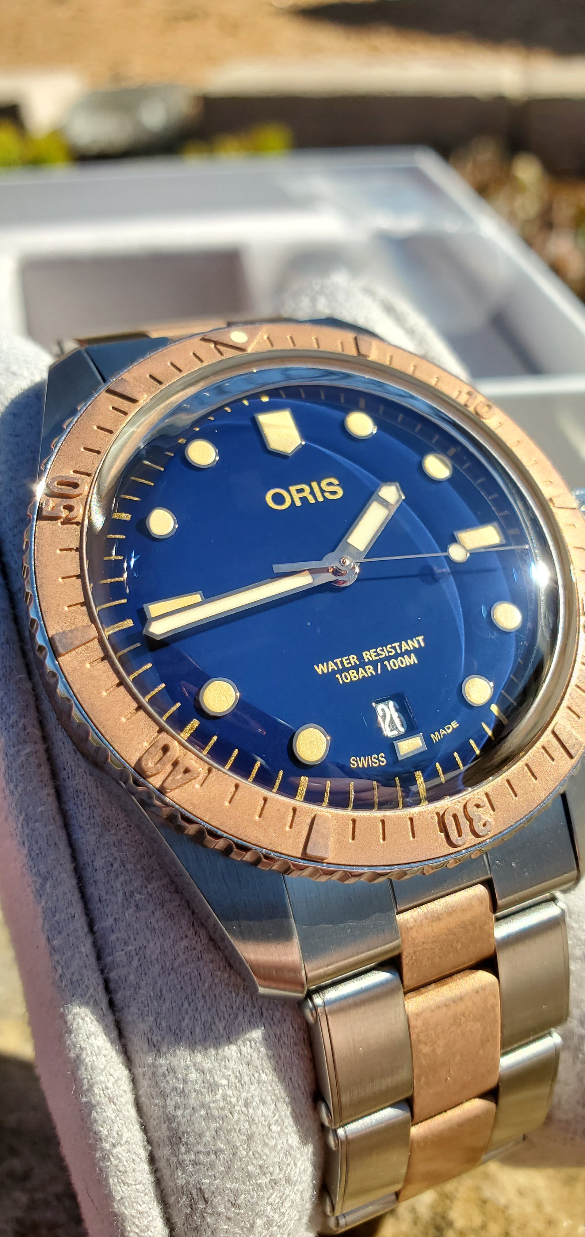 WTS WTT Oris Divers Sixty Five Bico with extra straps WatchCharts