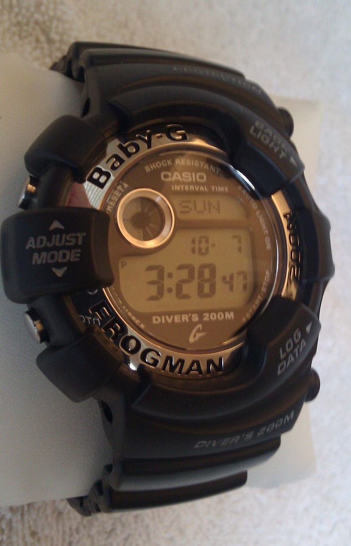 baby g frogman bgw 100