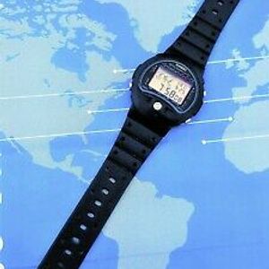 Vintage Casio TS-100 (815) Thermometer World Time Digital