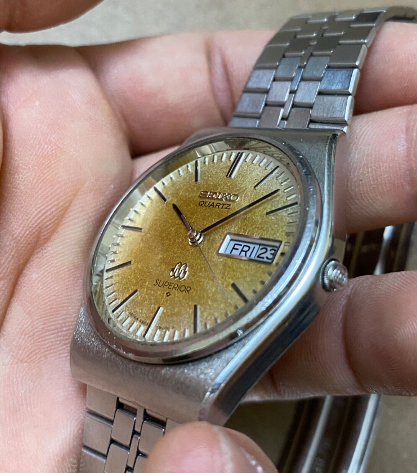 Seiko superior twin online quartz