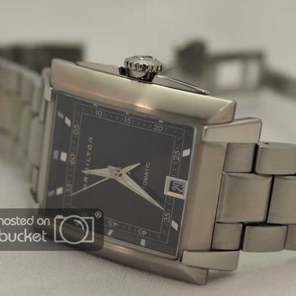 FS: Hamilton TRENT / Automatic / Black Dial / Rectangular | WatchCharts