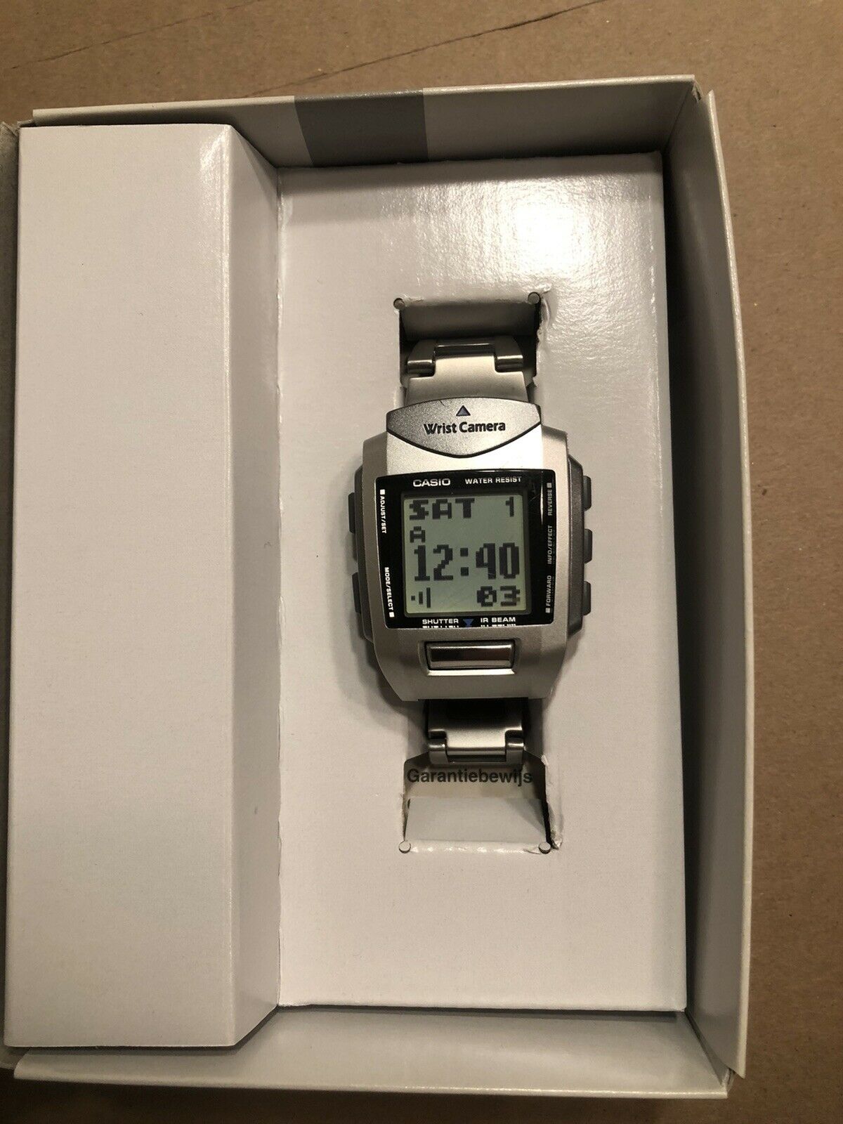 Casio Wrist Camera Visual Databank N78 Module No.2220 rare