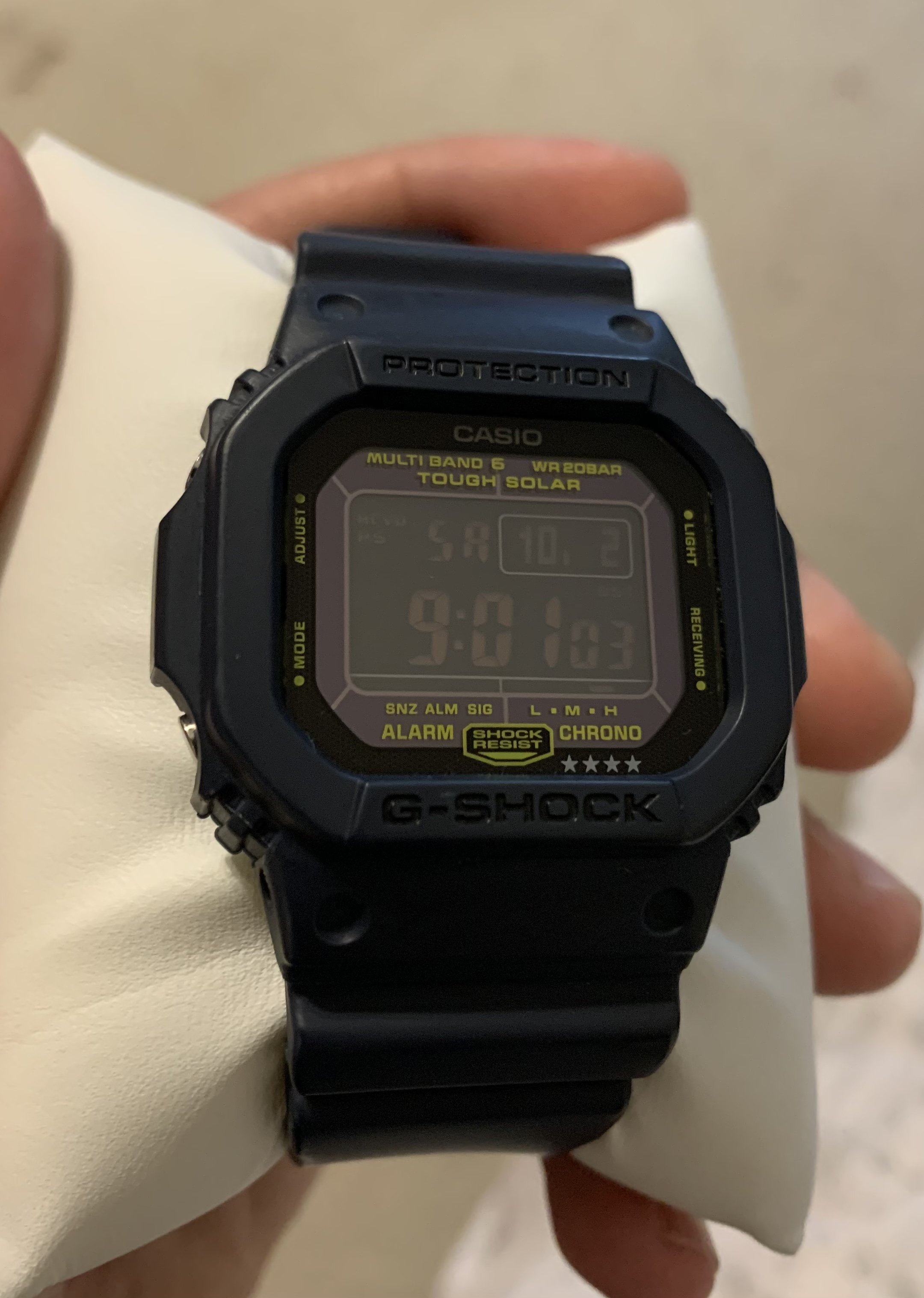 FS: Casio G-Shock GW-M5610NV-2JF Tough Solar Japanese Import