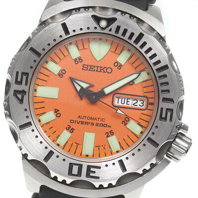 SEIKO Orange Monster 7S26-0350 Divers Day Date Automatic Men's Watch_719346  | WatchCharts