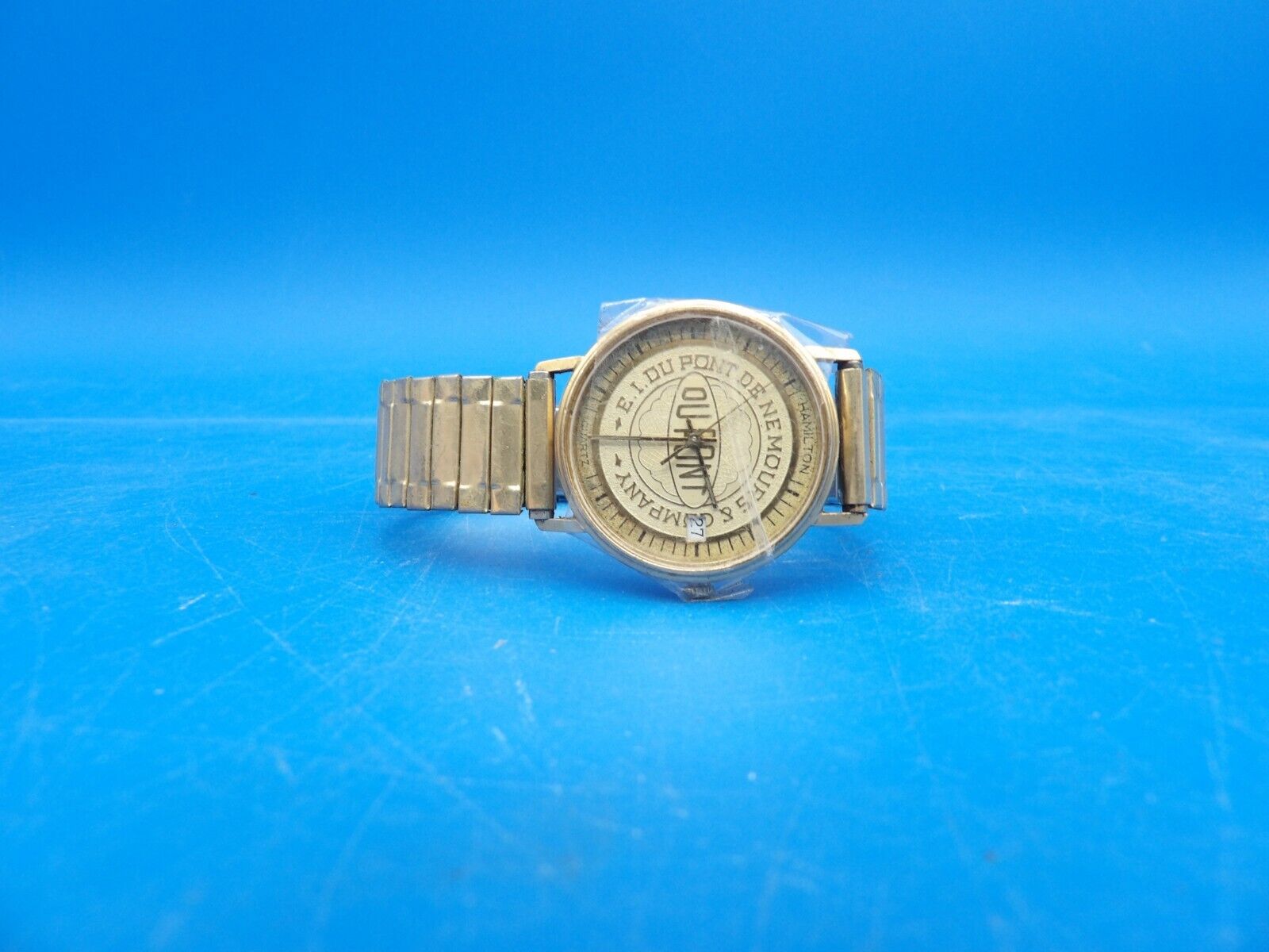 Vintage Hamilton Masterpiece 8148 B&A 10K Gold Filled Watch DuPont 