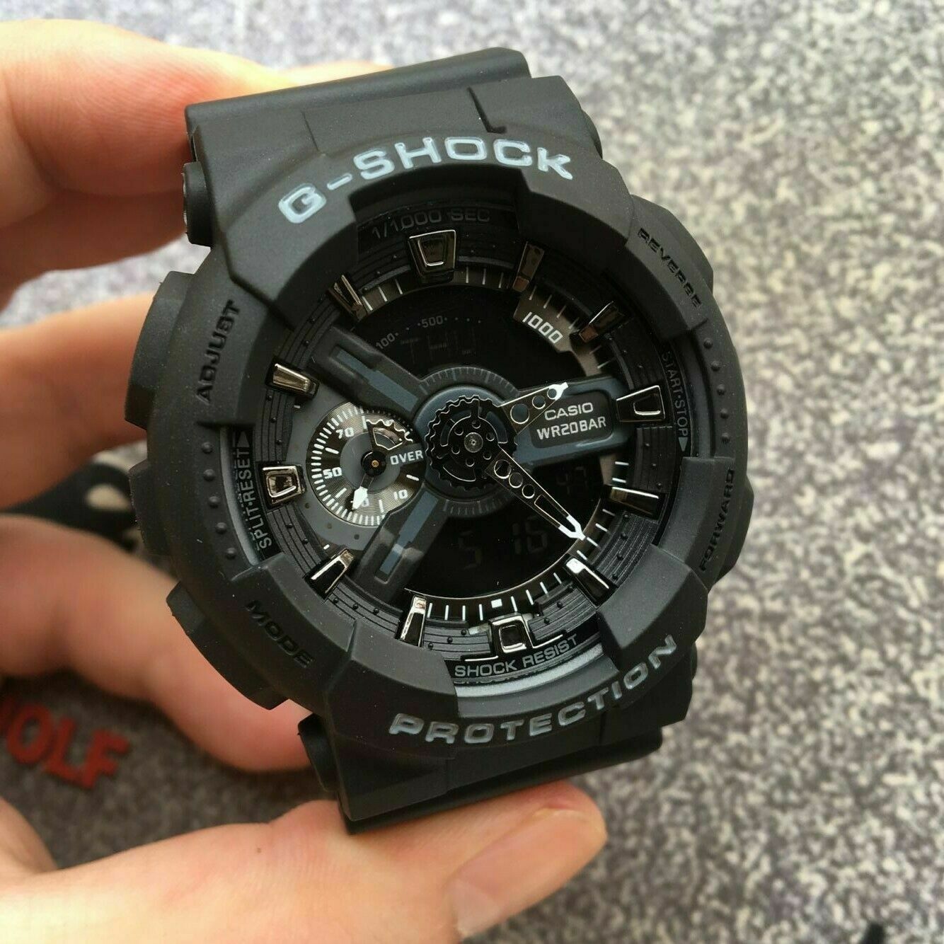 G shock ga110 clearance black