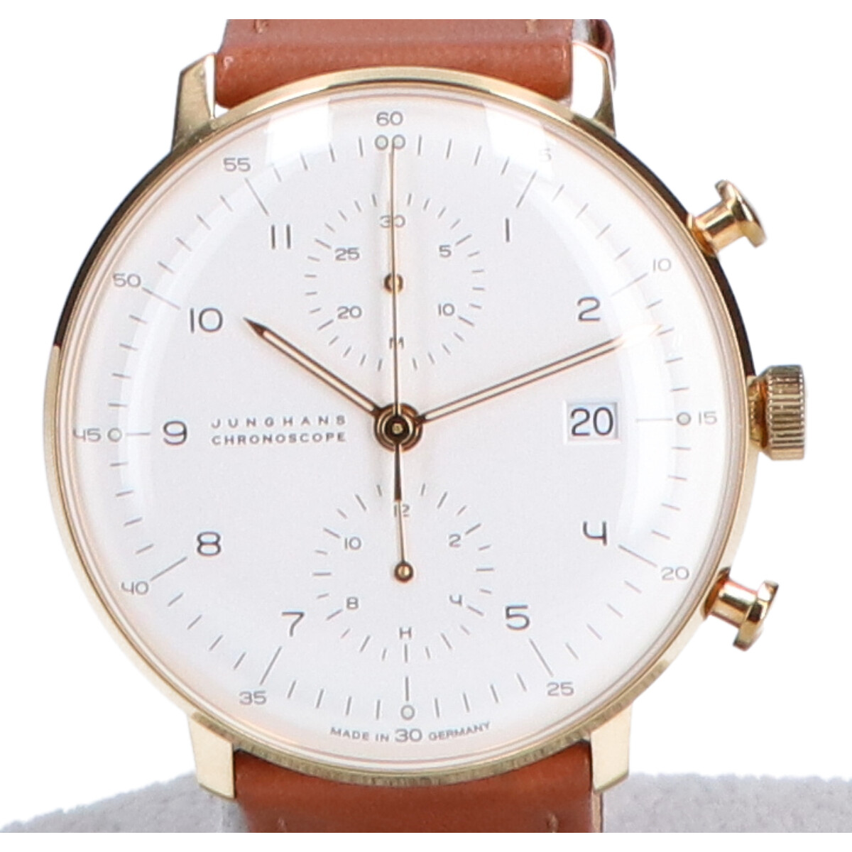 Junghans max bill chronoscope gold best sale