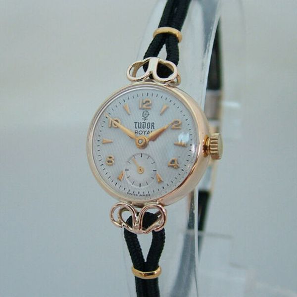 Beautiful Rolex Tudor Royal Ladies Solid Gold Vintage Watch 1954 ...