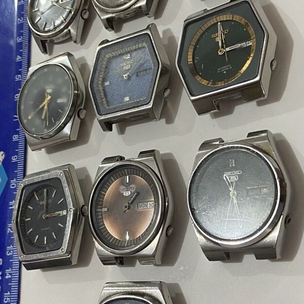 SEIKO AUTOMATIC COMPLETE MOVEMENT CAL NO 6309A CROWN AT-4 O'CLOCK MO - Foto 3