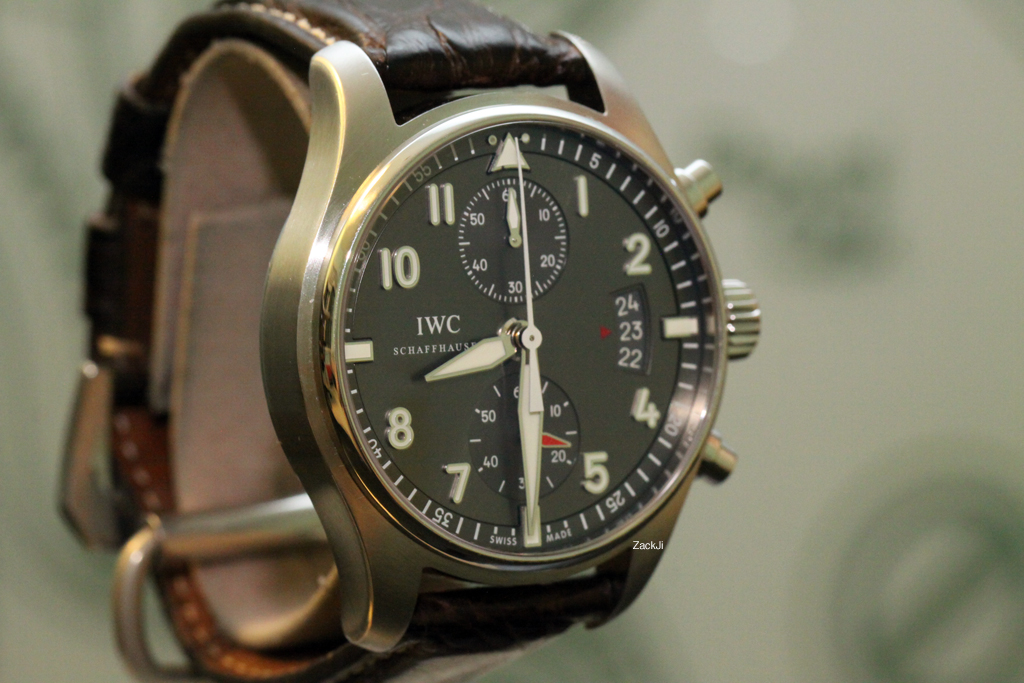 FSOT: IWC Pilot Spitfire Chronograph Ardoise 3878-02 Further