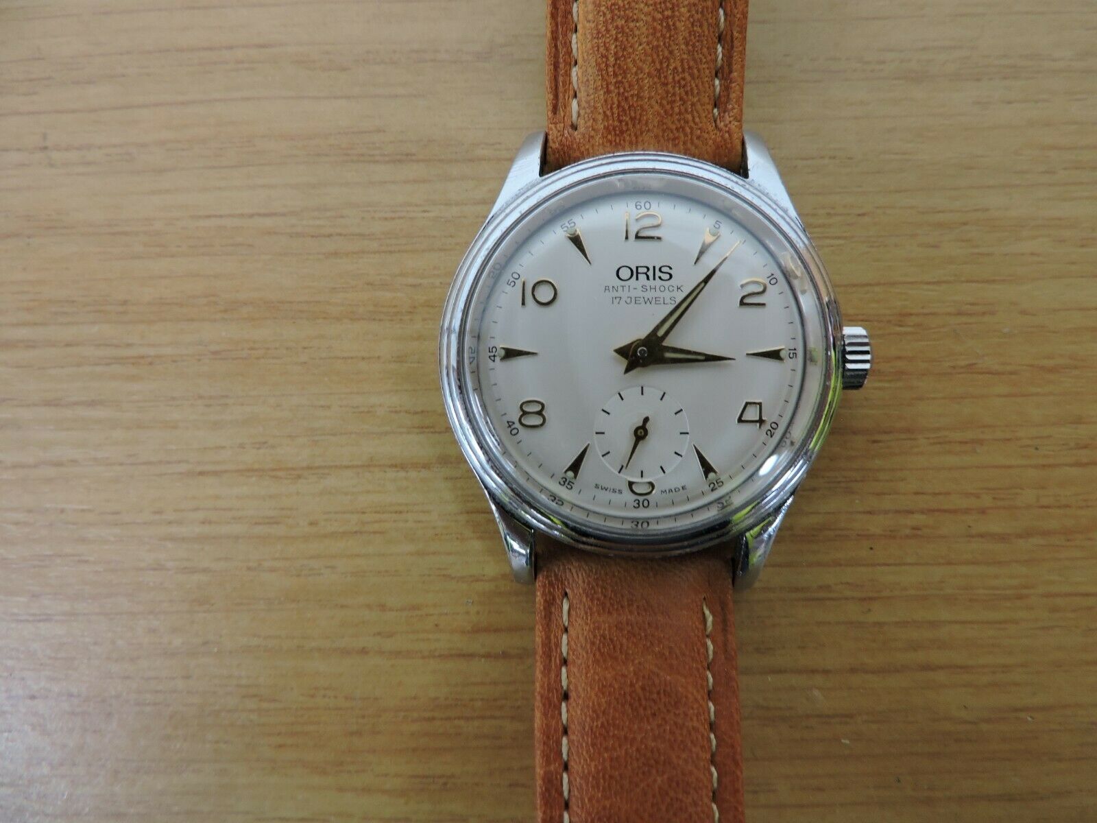 Oris 25 jewels outlet automatic anti shock