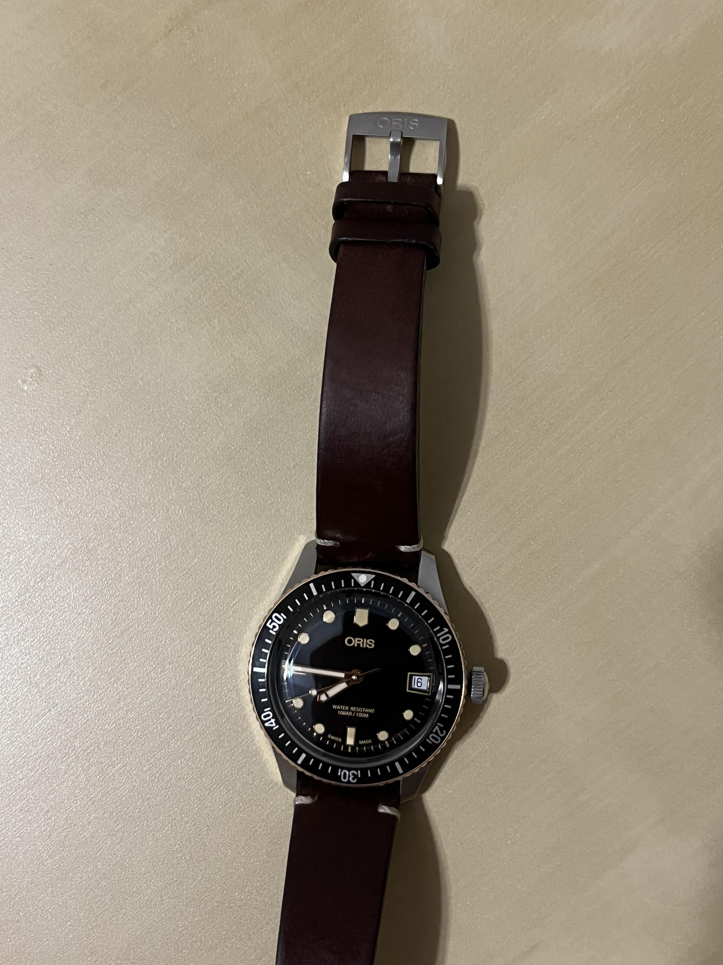 Oris 65 36mm outlet bronze