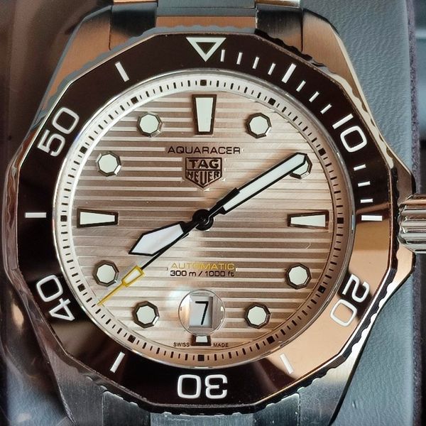 Maglia Terminale (End Link) Per Tag Heuer Aquaracer Uomo - Ricambio Originale FT6015 / FB3144