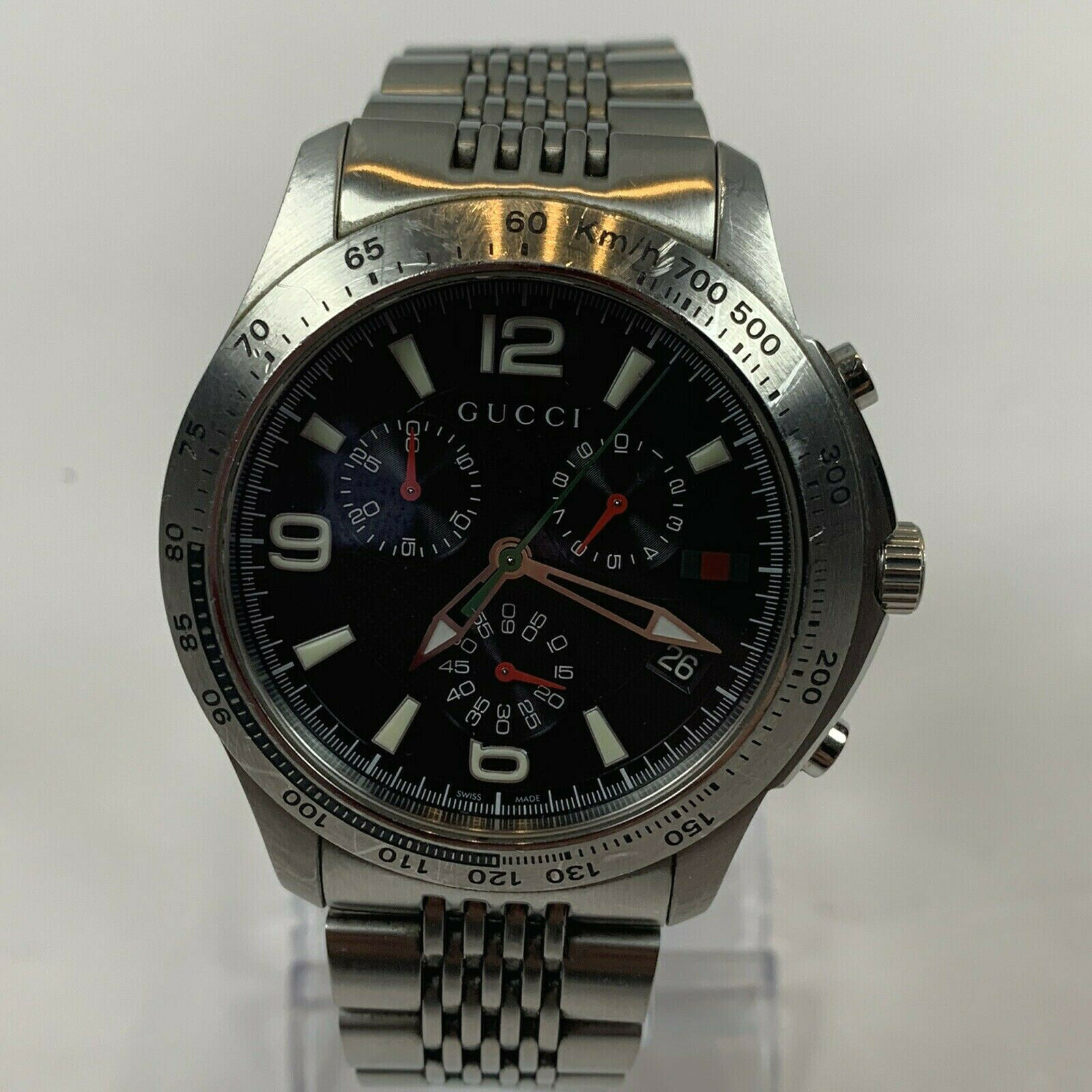 Gucci 126.2 Timeless Chronograph Men's Watch with Original