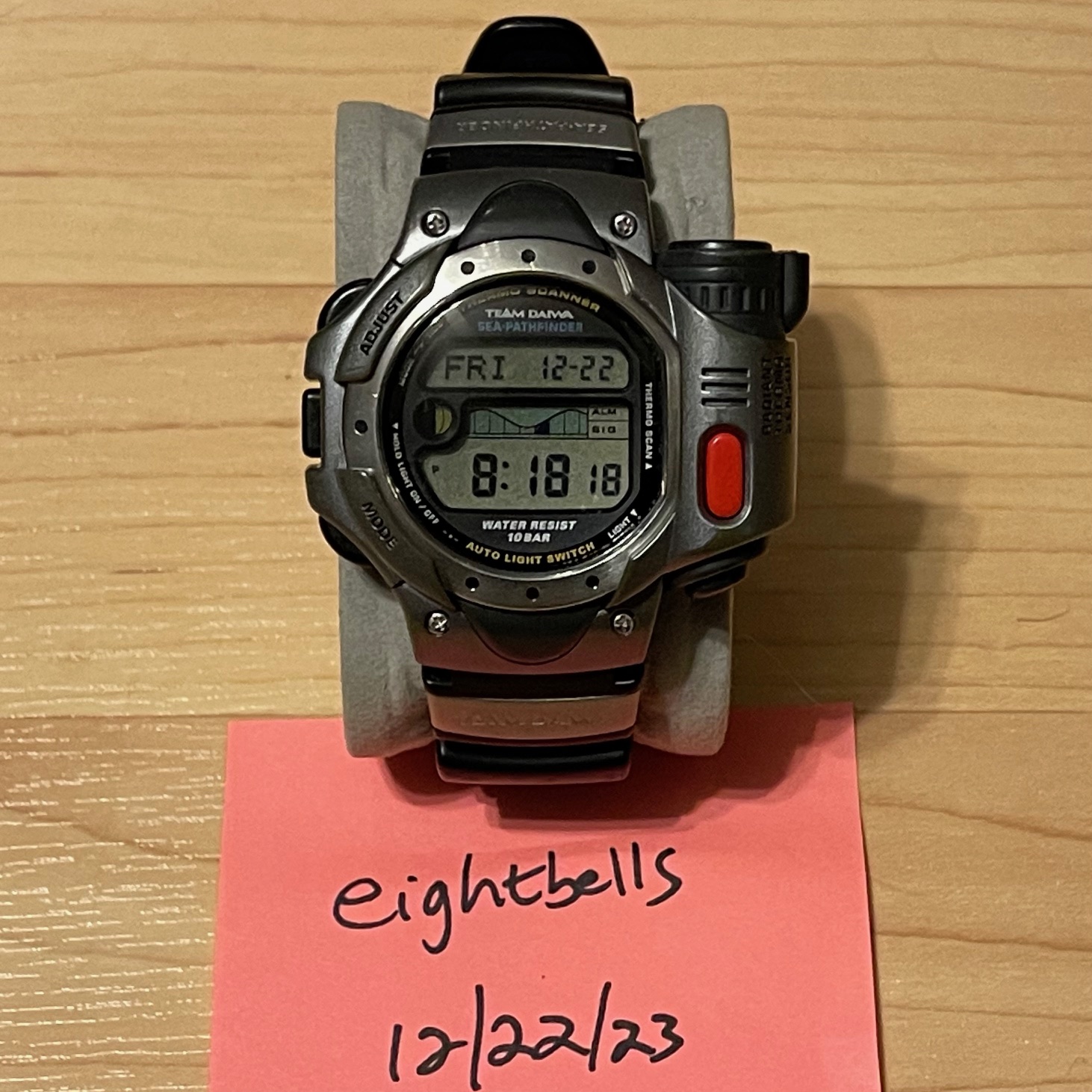 WTS] Casio Sea Pathfinder SPF-10 Radiant Thermo Scanner Tide Moon 