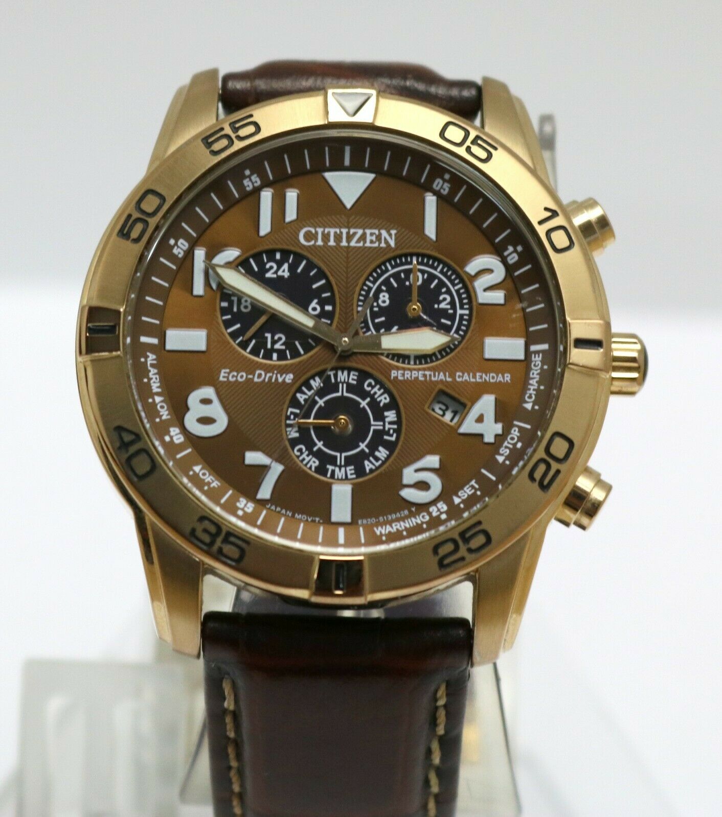 Gent's Citizen EcoDrive Perpetual Calendar Chronograph Watch (E820