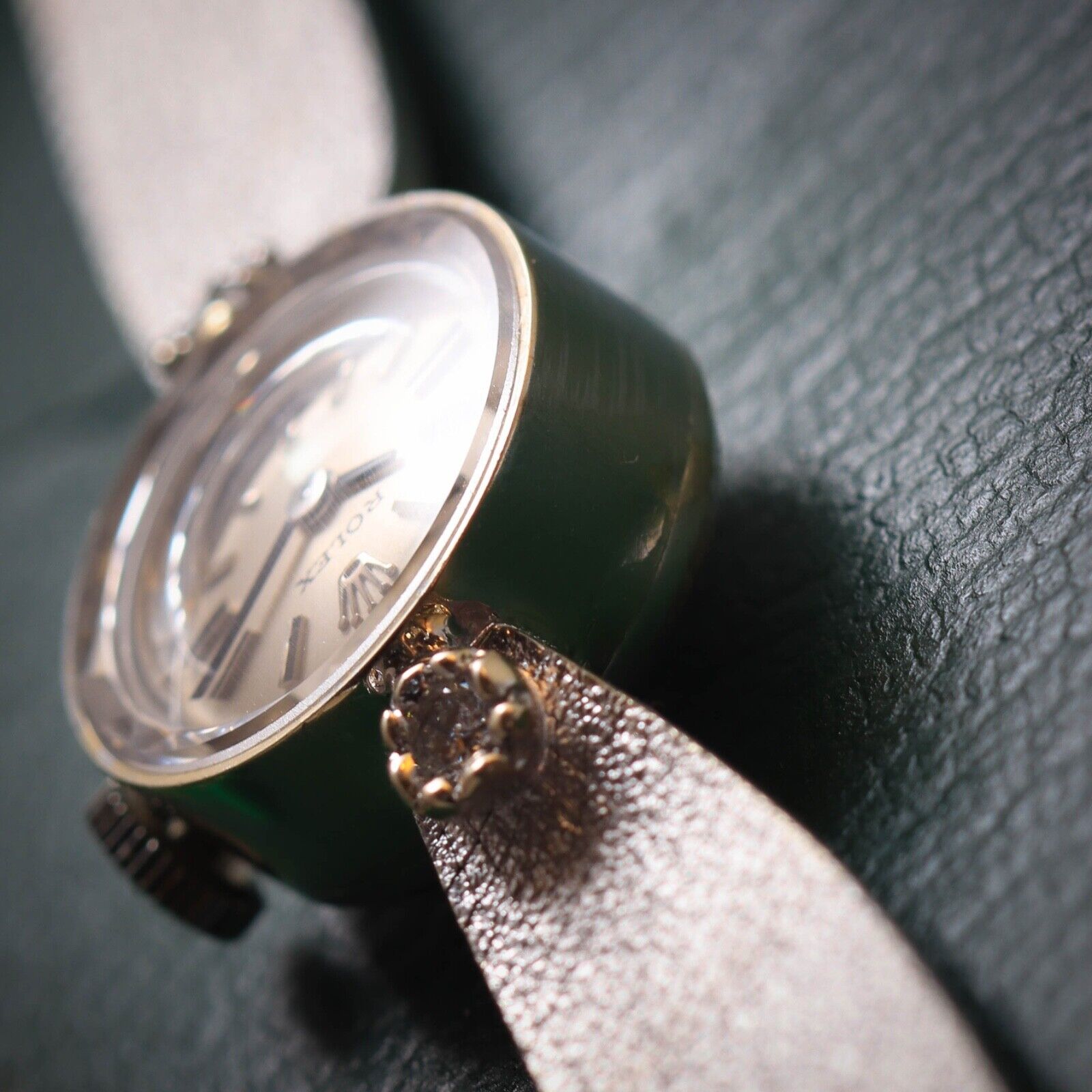 1980 ROLEX REF. 3523 LADIES DIAMOND 14K SOLID WHITE GOLD CAL  display picture 2