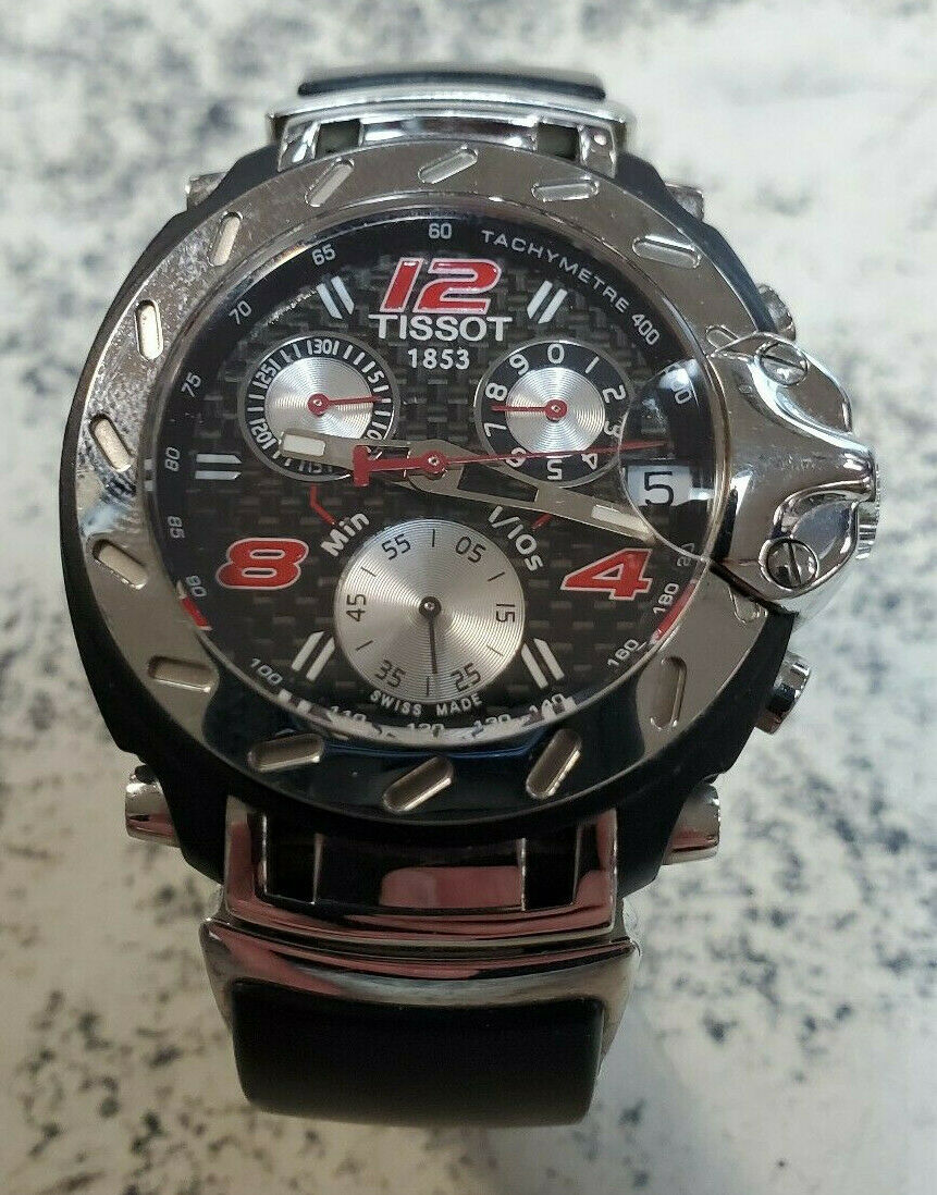 TISSOT 1853 NASCAR OFFICIAL TIMEKEEPER WRIST WATCH SPECIAL EDITION