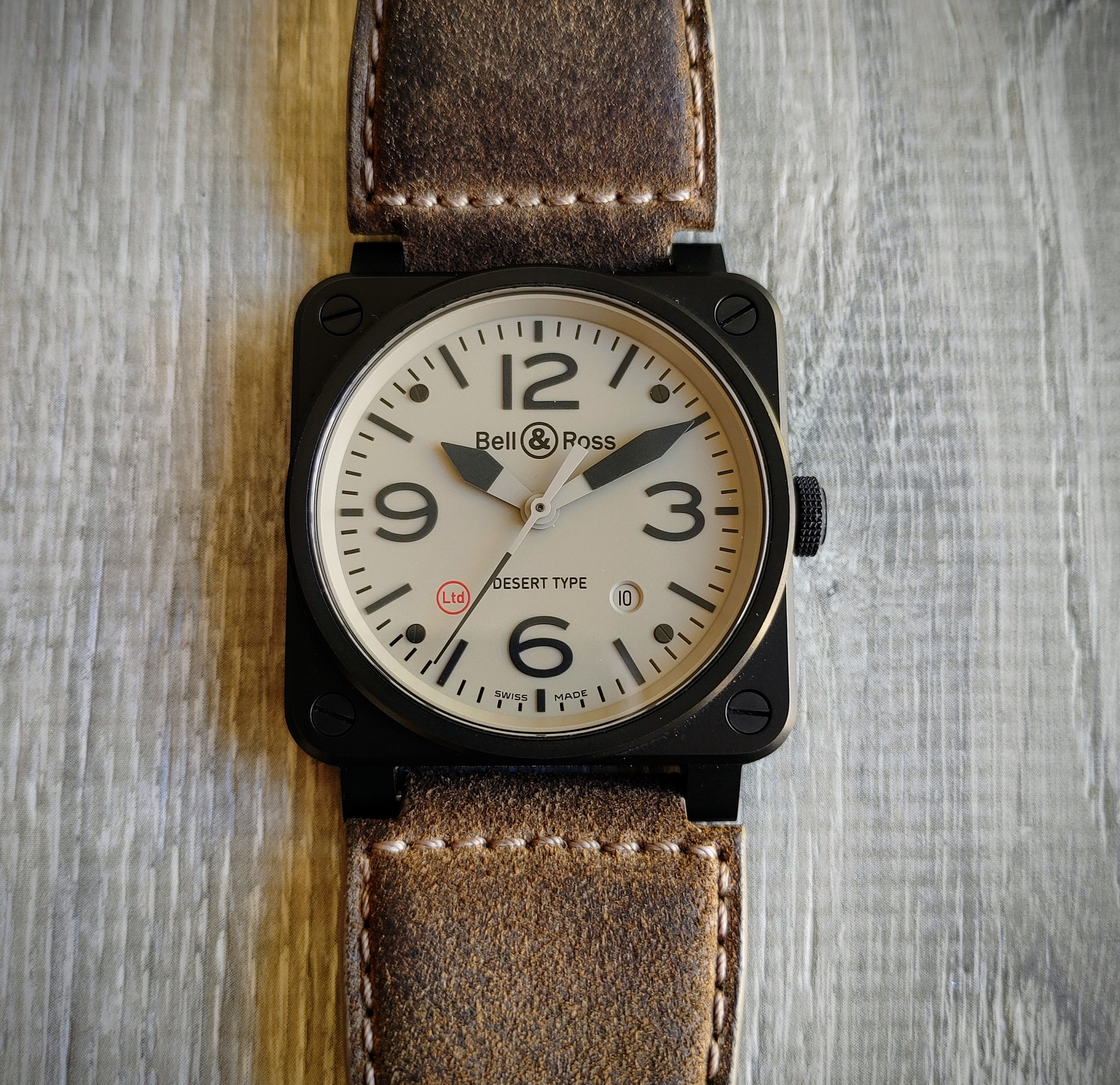 WTS Bell Ross BR 03 92 Desert Type Limited Edition 42mm