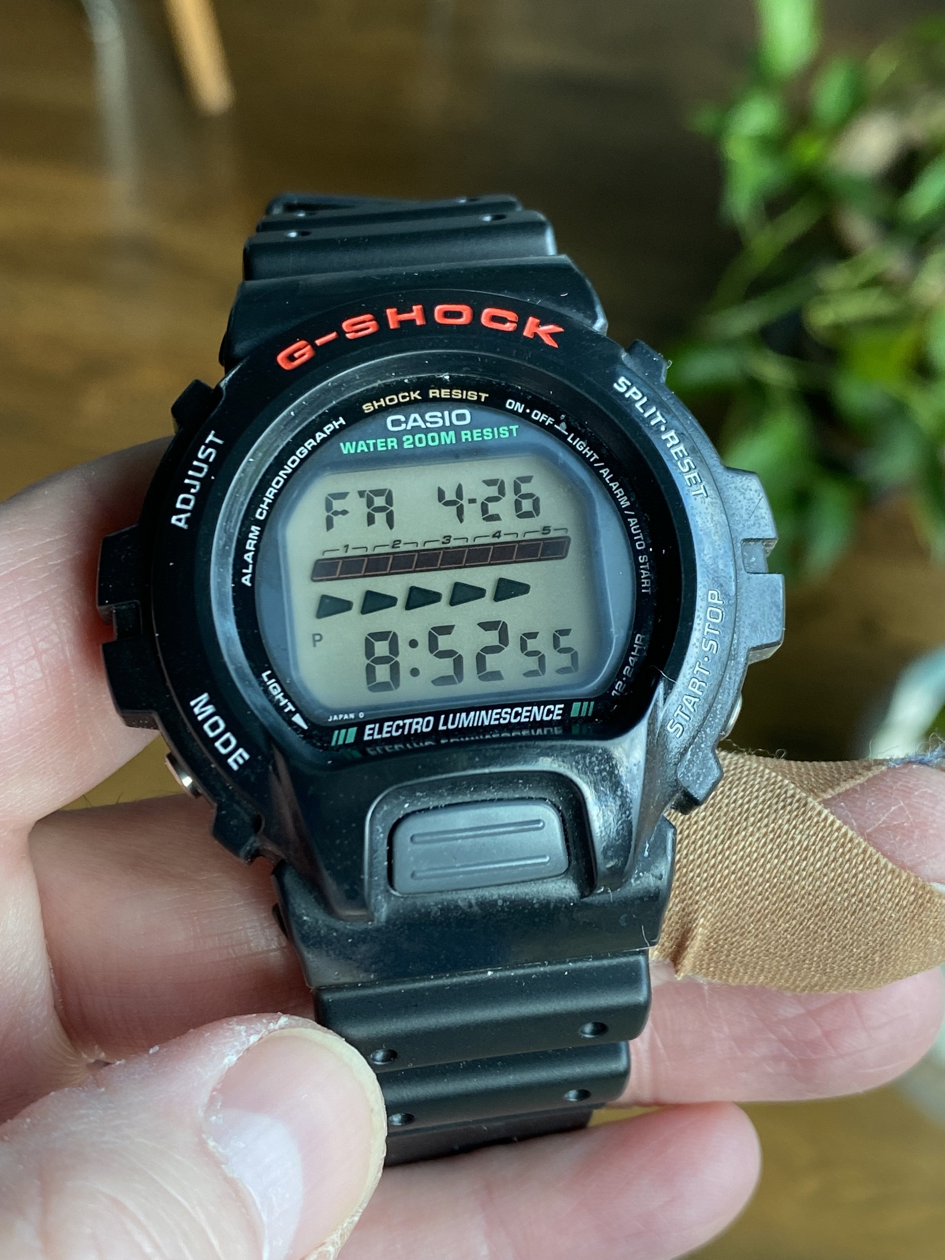 Casio G-Shock DW-6600 rare no G backlight model | WatchCharts