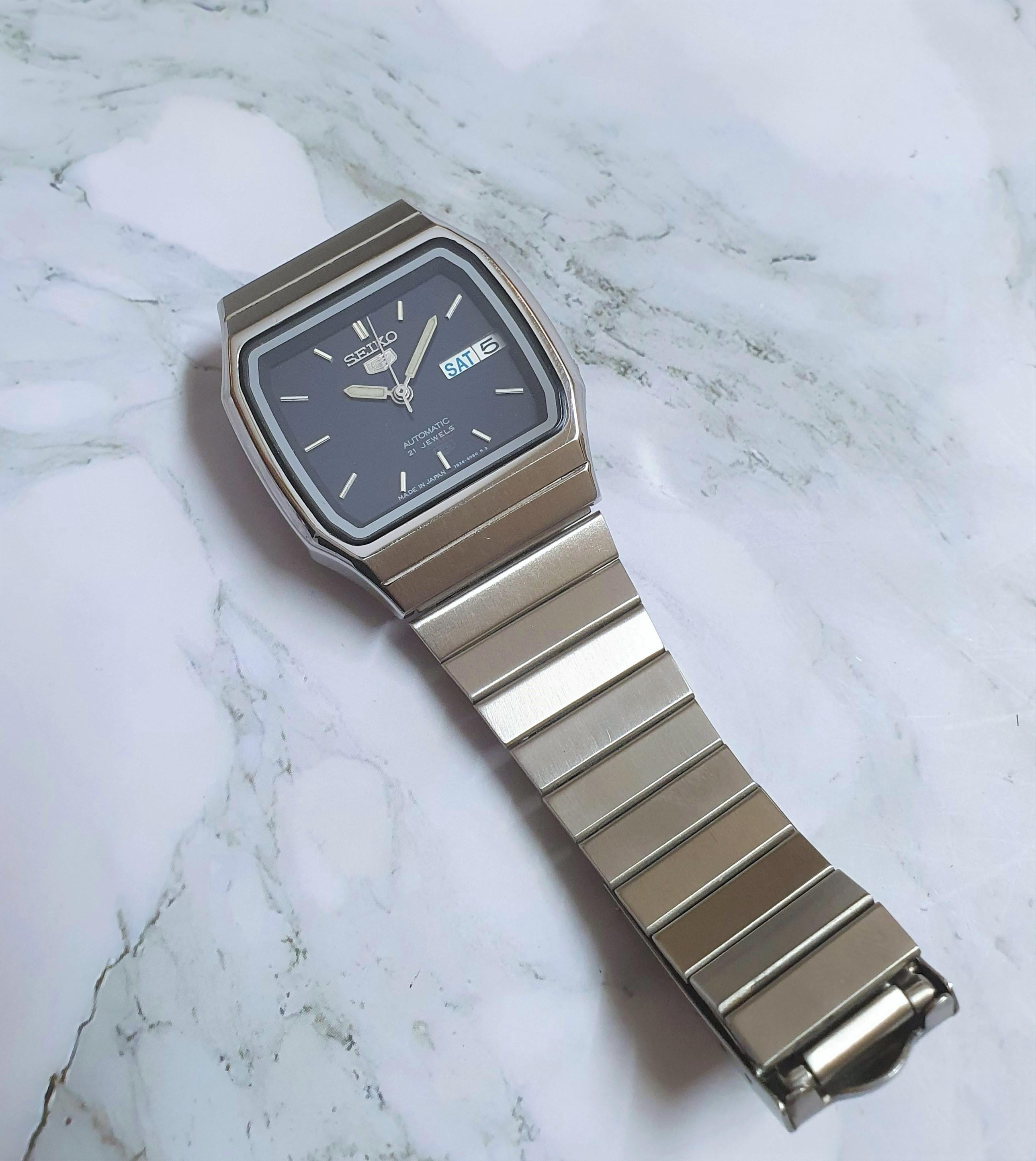 WTS] Seiko SKXK91 TV Blue dial Year-1996 JDM Rare Vintage Watch