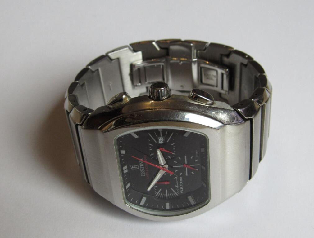 Festina Chronograph Model Depose 6704 Partial Defect WatchCharts Marketplace