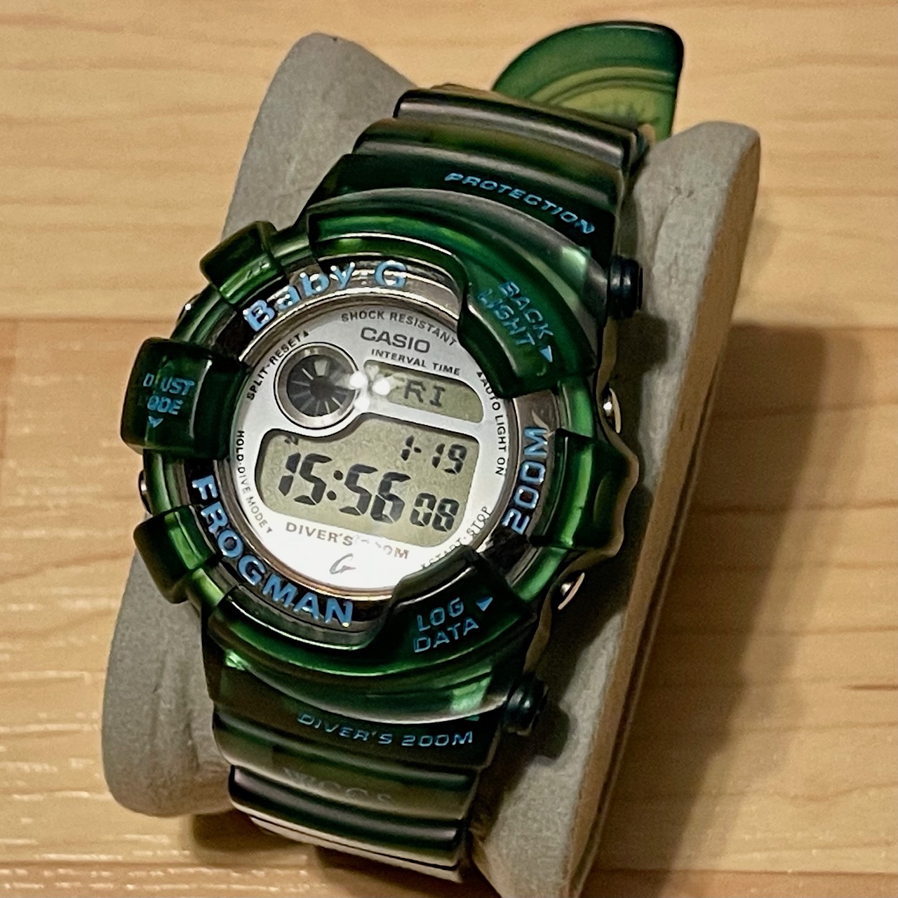 WTS] Casio G-Shock Baby-G Frogman Aqua Blue Green Custom Jelly Skeleton WCCS  BGW-100WC Digital Watch | WatchCharts