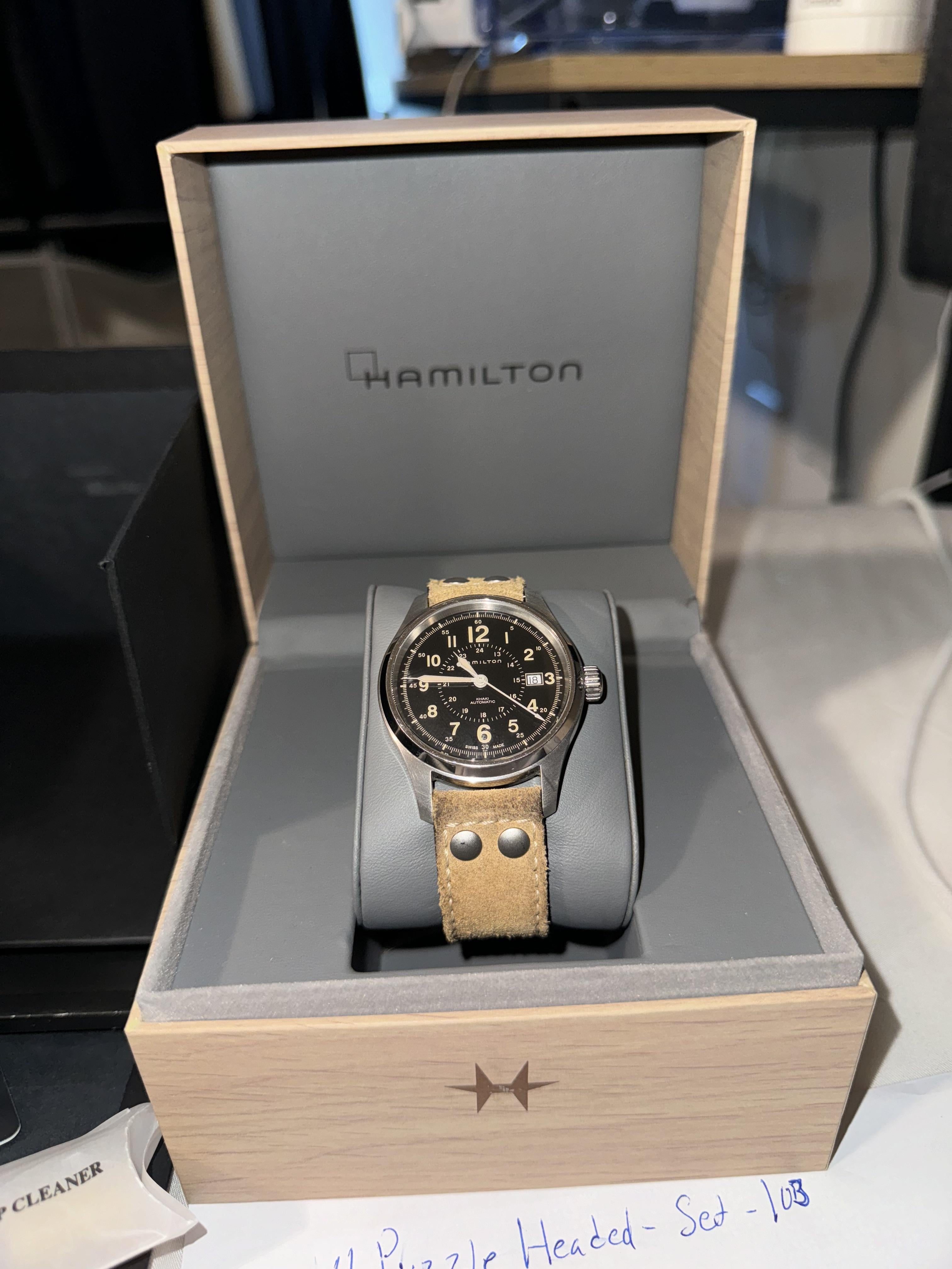 Hamilton khaki field automatic h70595593 sale