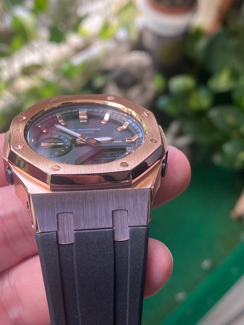 Mini hublot s 2100 s2100 gma casio gshock mod rose gold beauty WatchCharts Marketplace