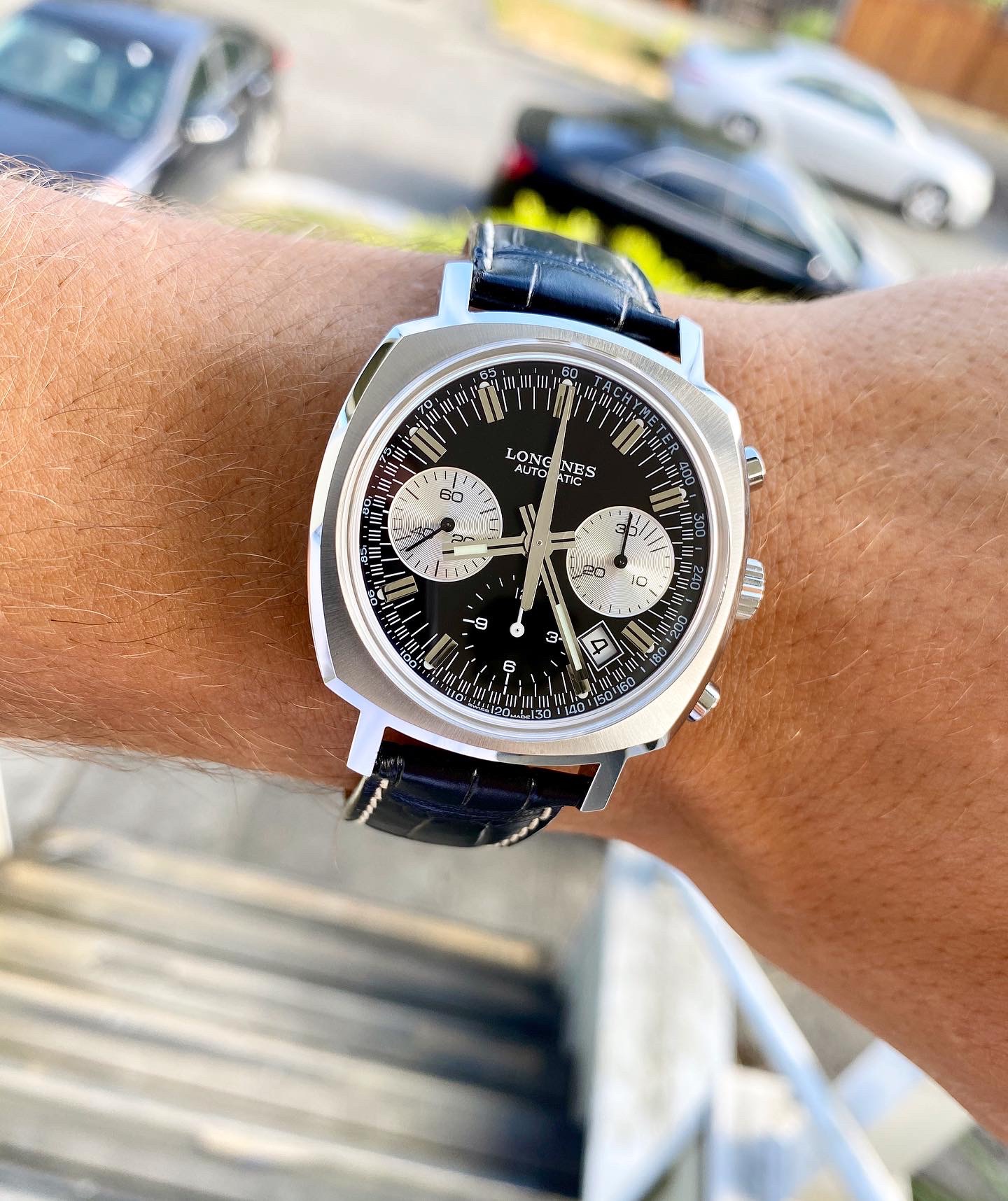 Longines heritage 1973 discount chronograph