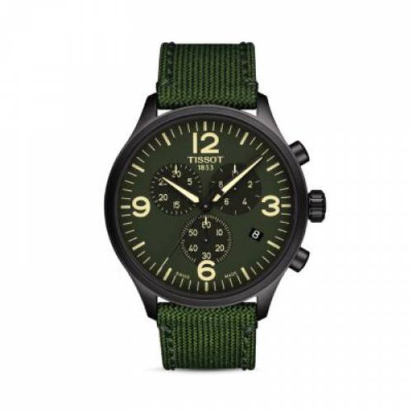 Tissot Green Green Unisex [GREEN TISSOT CHRONO XL CHRONOGRAPH 45MM ...