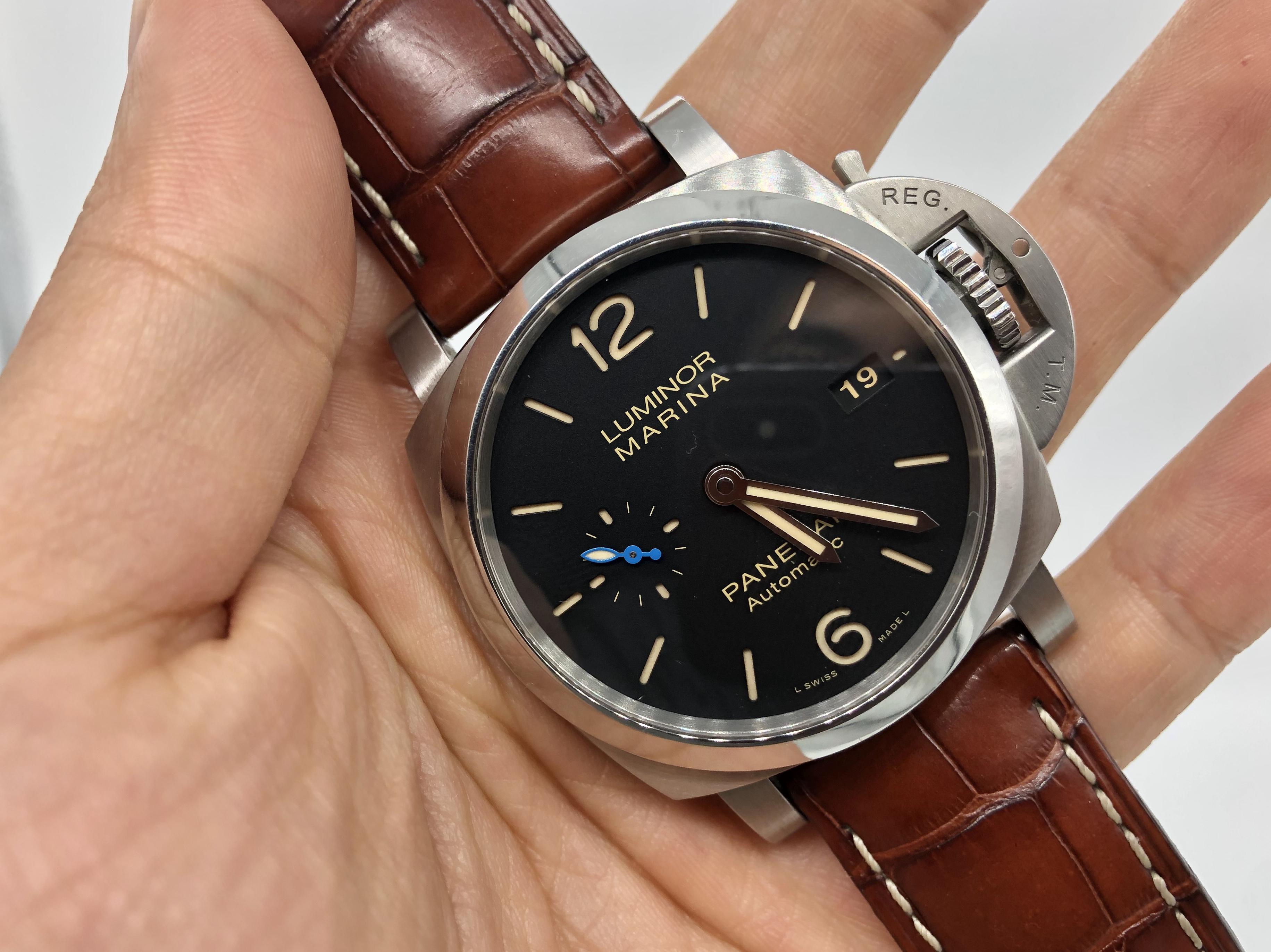 WTS Panerai PAM 1392 w OEM Deployant Clasp Extra Strap