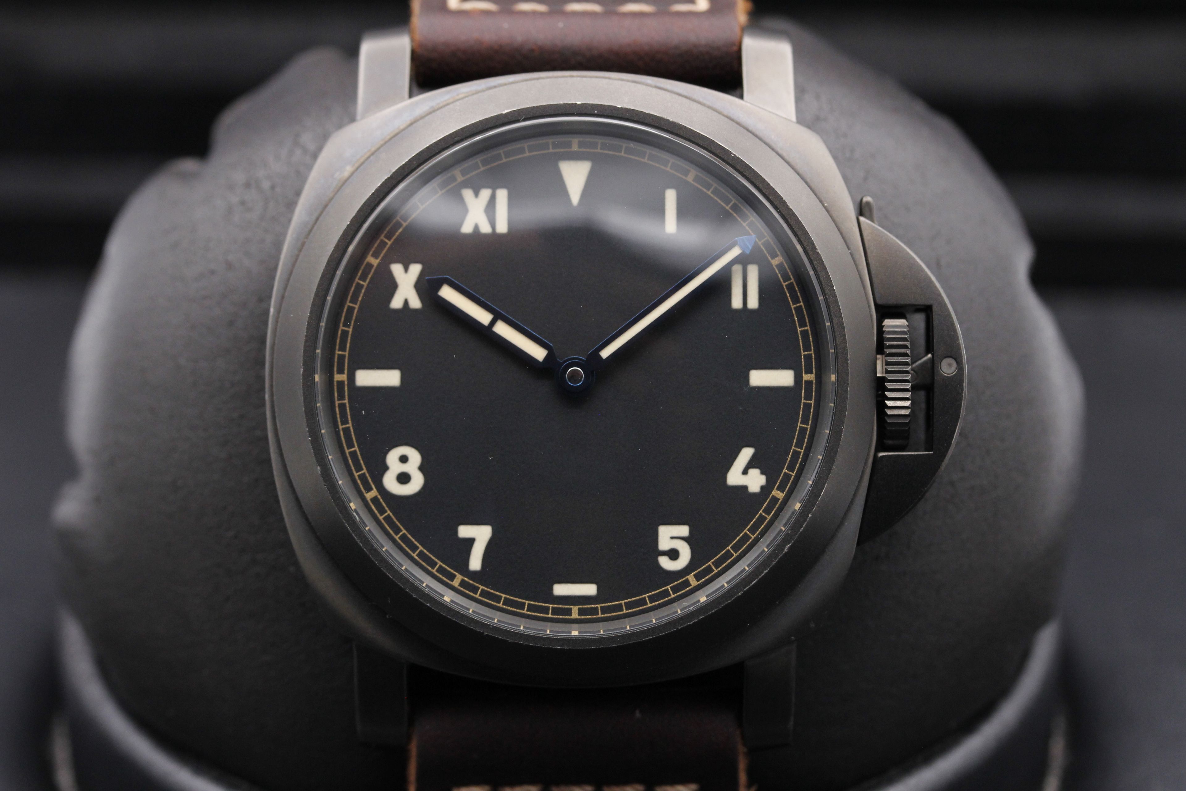 FSOT Panerai Luminor California 8 Days PAM 779 Titanium DLC