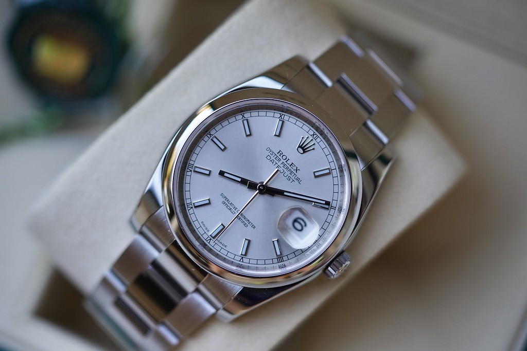 Rolex on sale 116200 silver