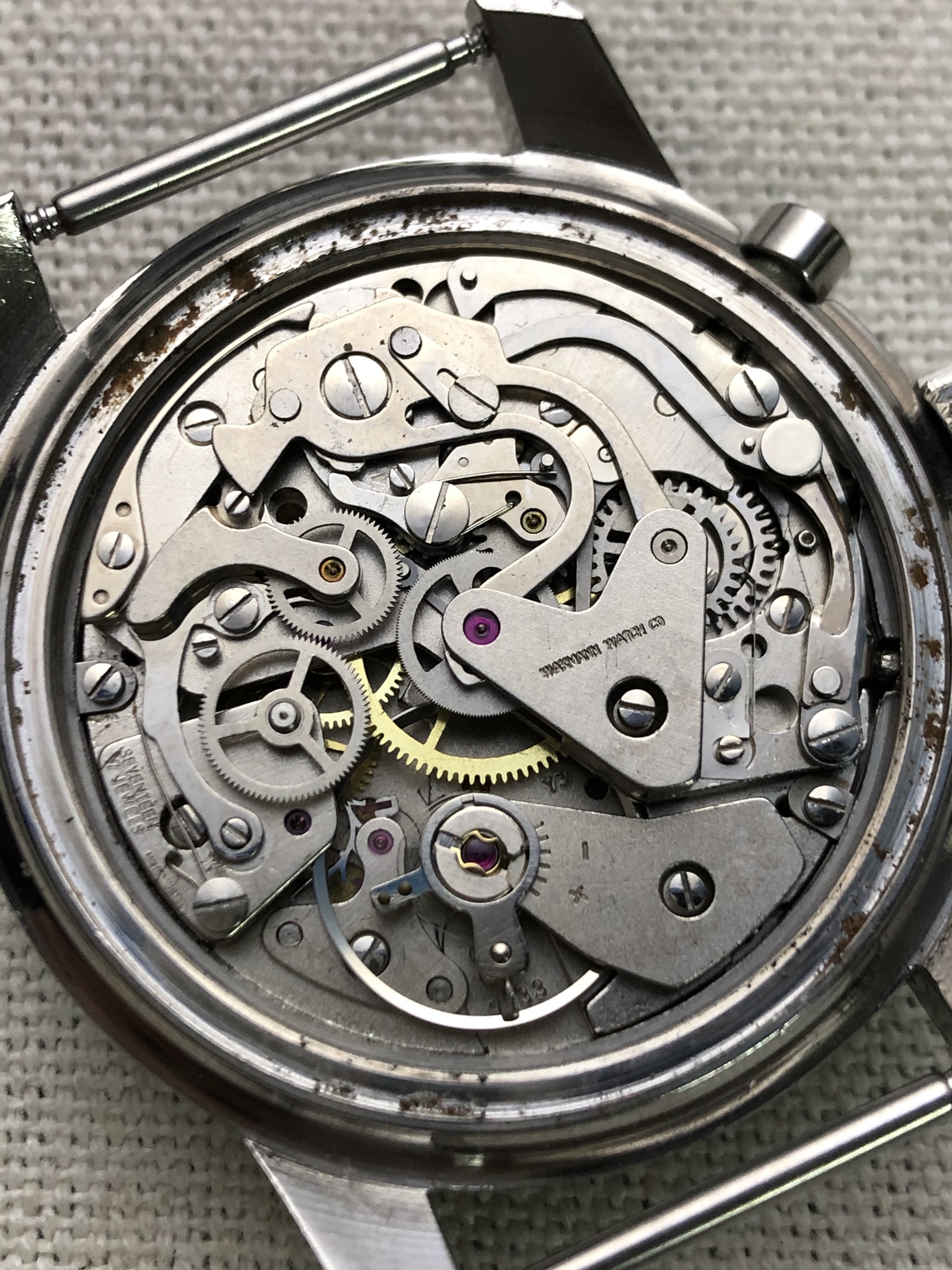 WTS] Wakmann Big Boy Diver Chronograph 17 Jewels Valjoux 7733
