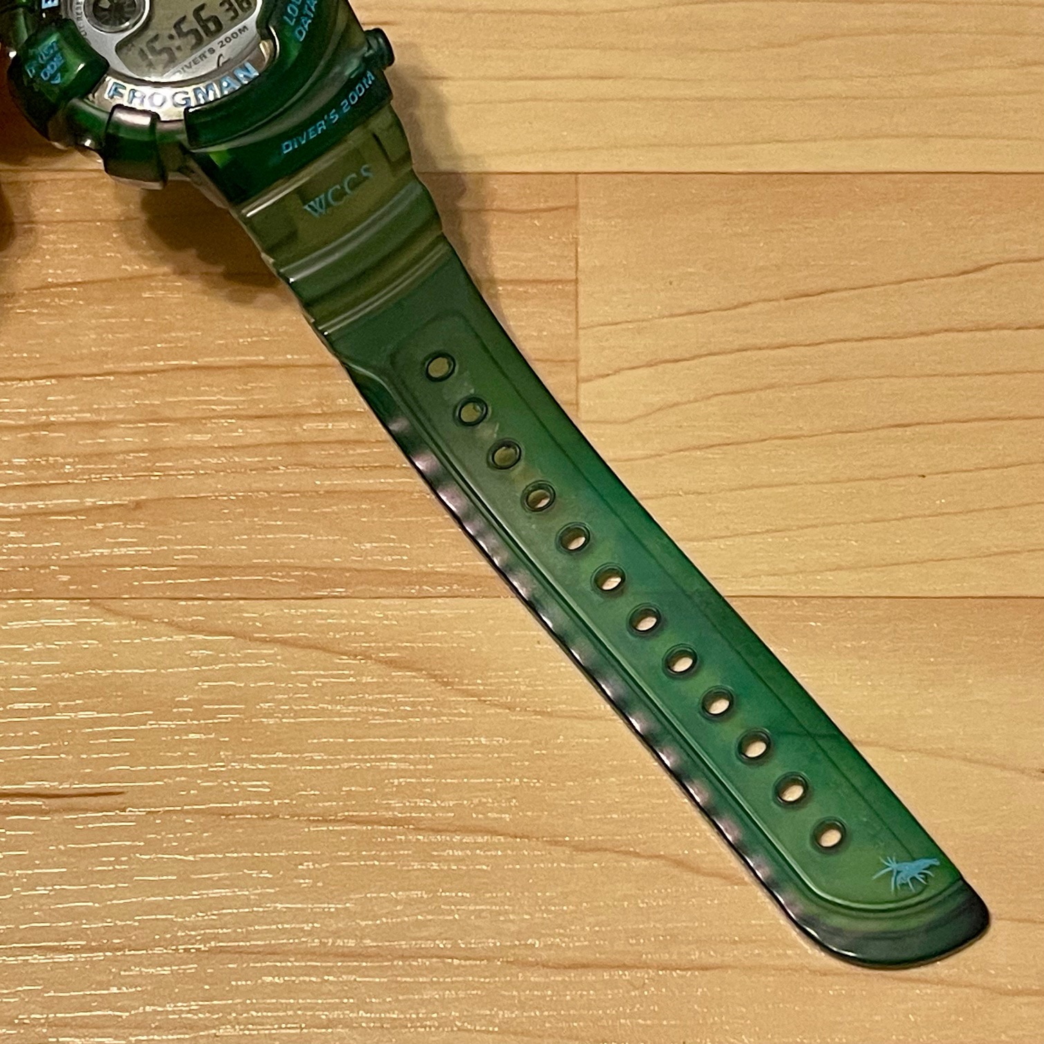 WTS] Casio G-Shock Baby-G Frogman Aqua Blue Green Custom Jelly